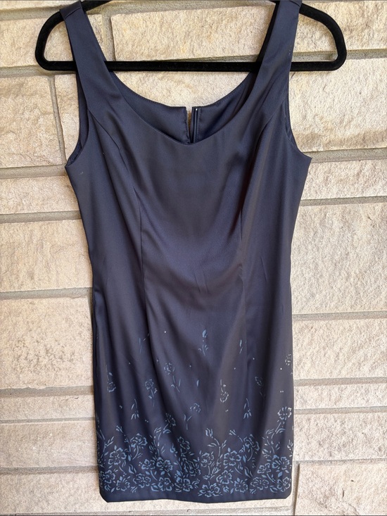My Michelle Dresses & Skirts - My Michelle Dark Gray Sleeveless Cocktail Dress